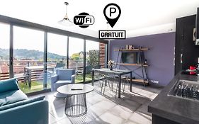 LE COIN COSY avec Balcon Terrasse parking privé et linge de lit compris
